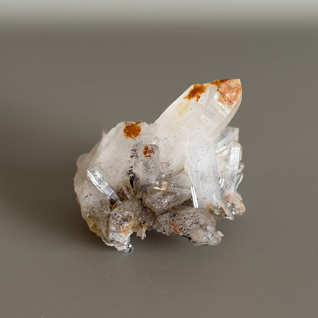 Quartz with Limonite