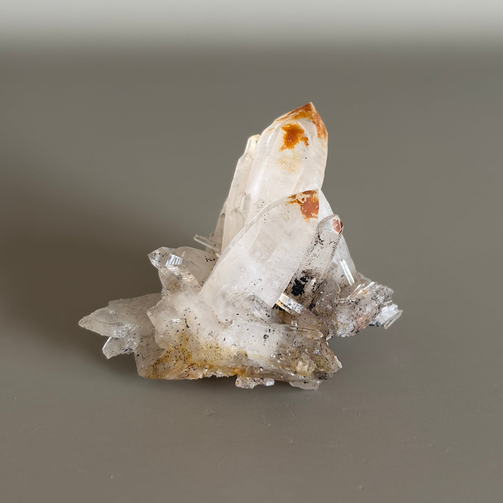 Quartz with Limonite