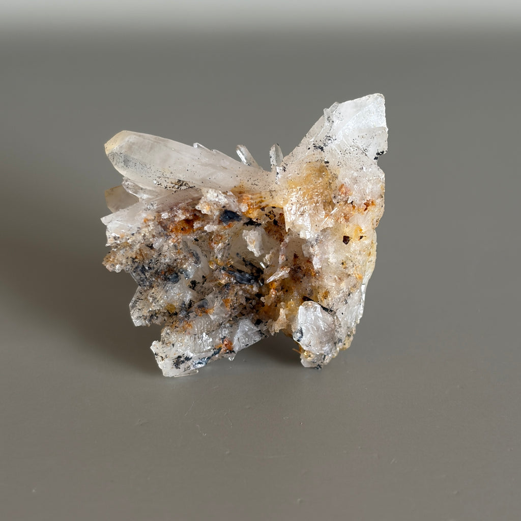 Quartz with Limonite