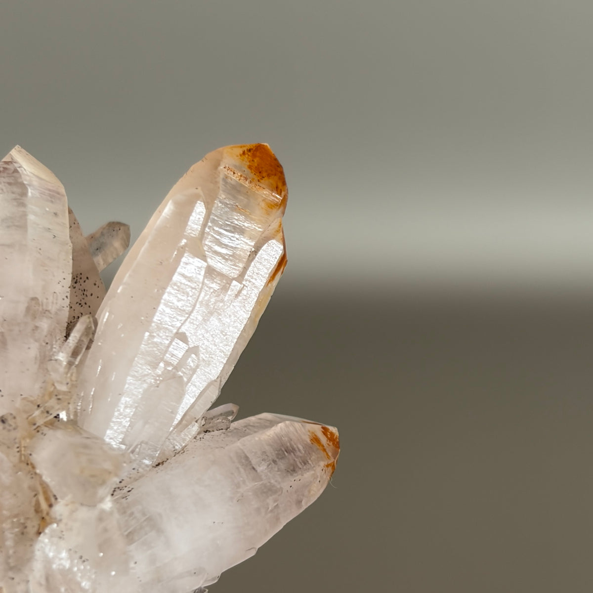 Quartz with Limonite