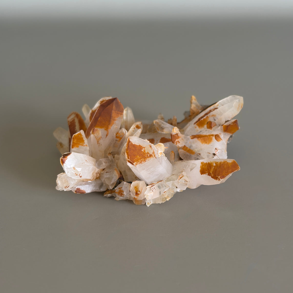 Quartz with Limonite