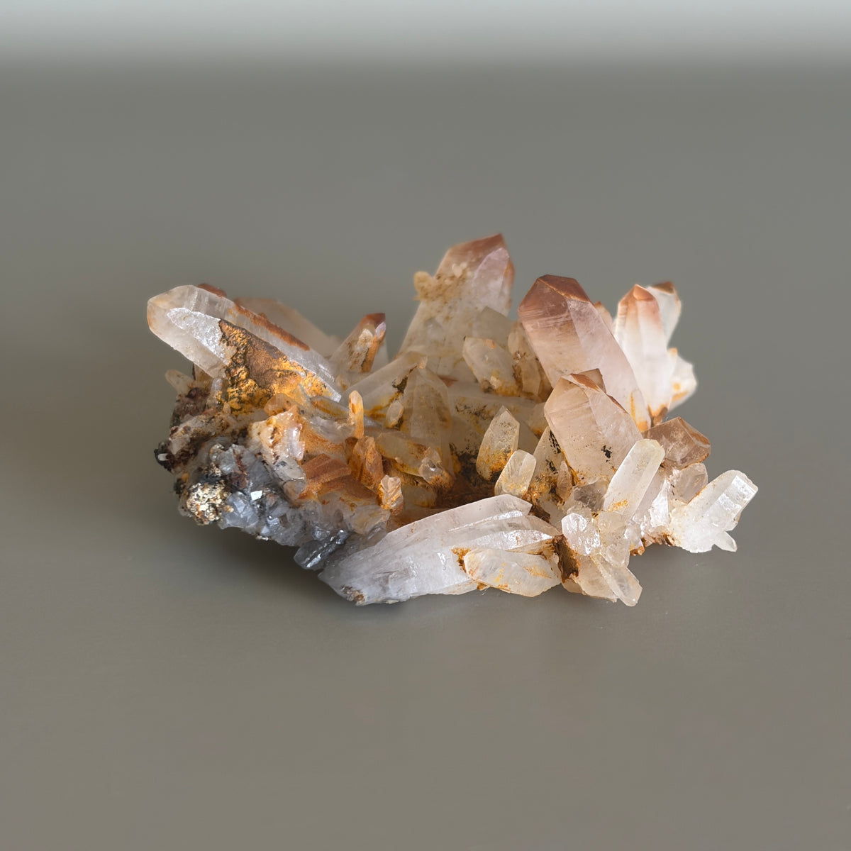 Quartz with Limonite