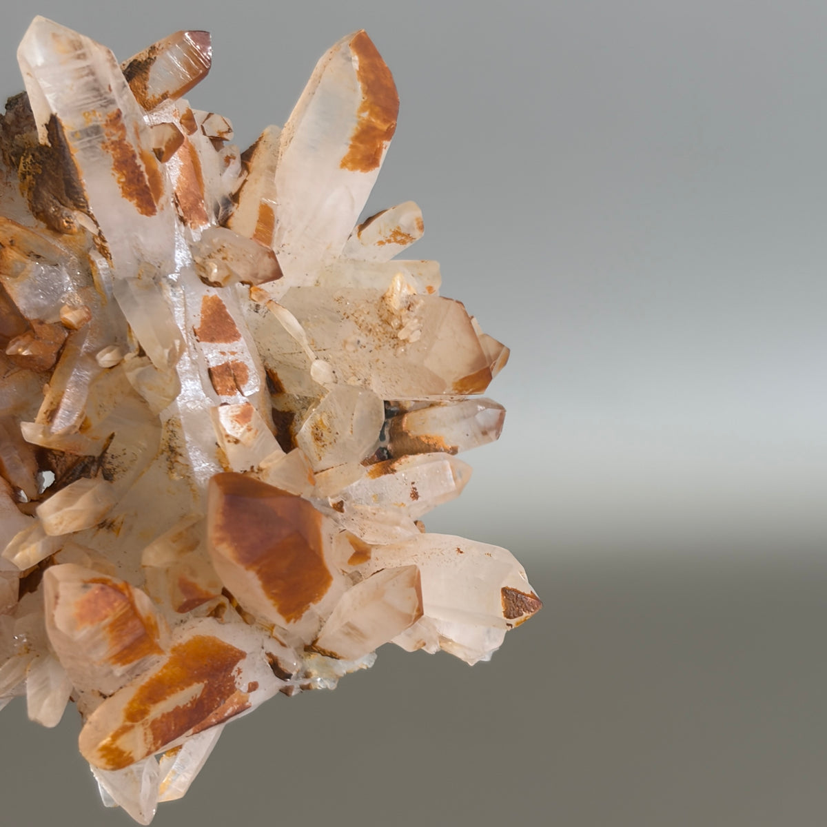 Quartz with Limonite