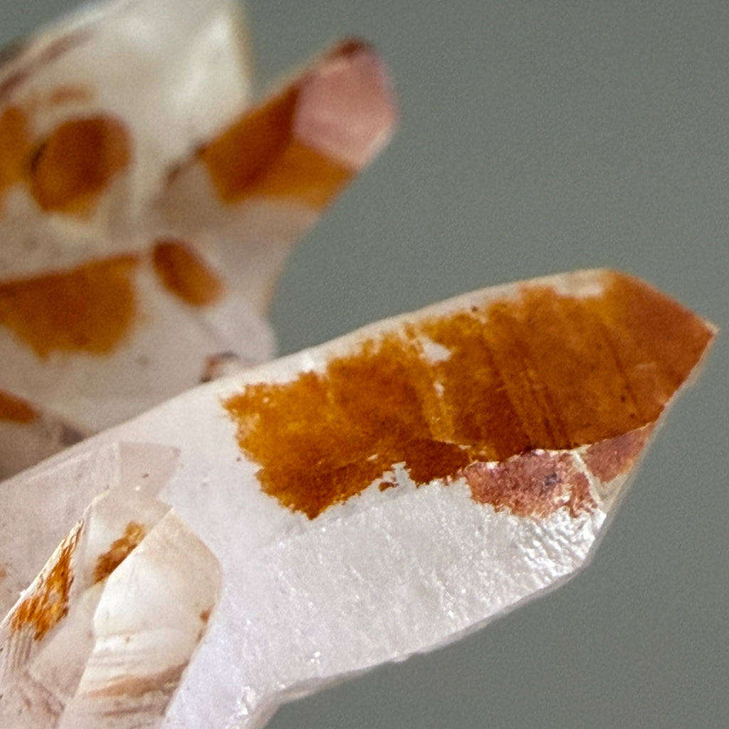 Quartz with Limonite