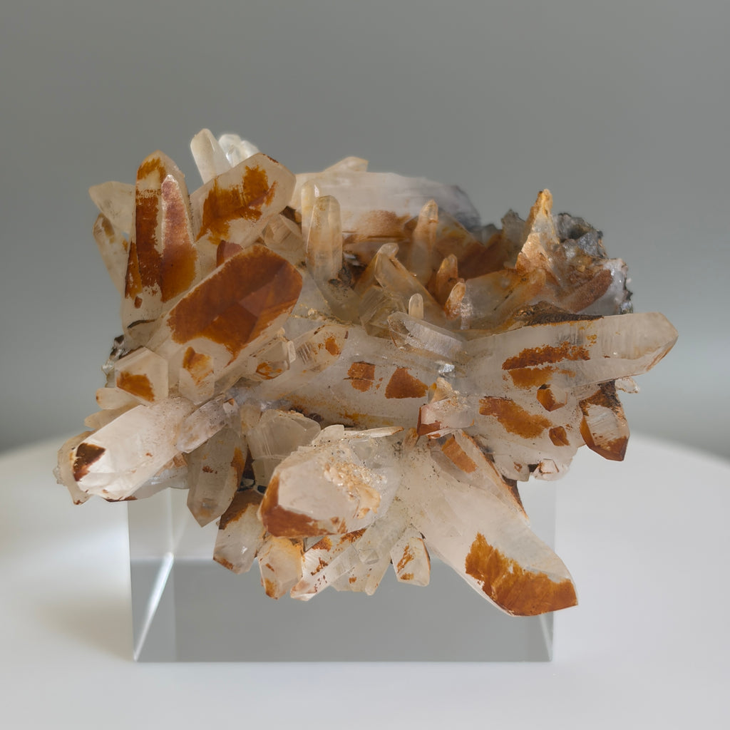 Quartz with Limonite