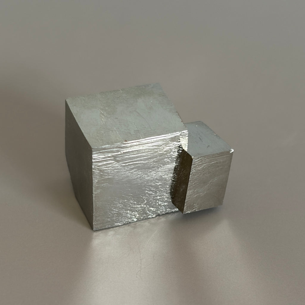 Pyrite Cube Double