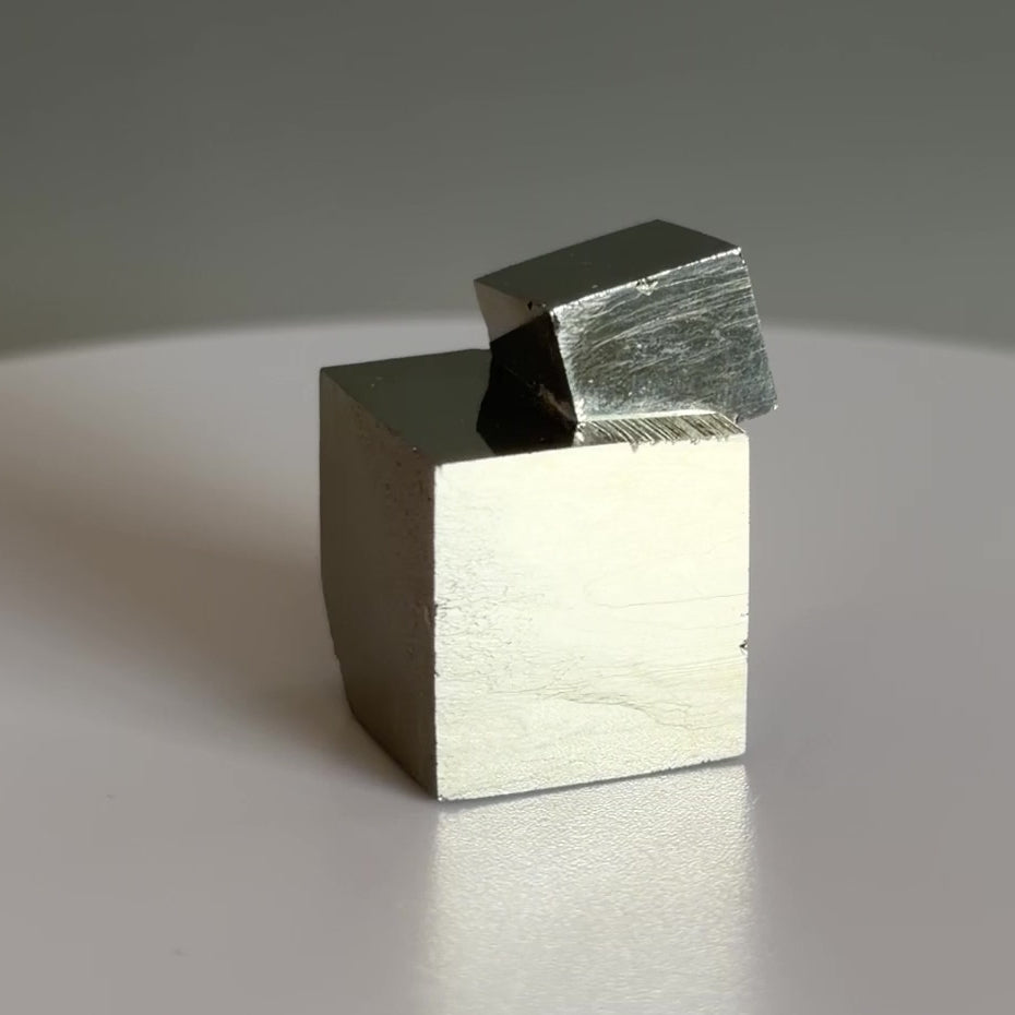 Pyrite Cube Double