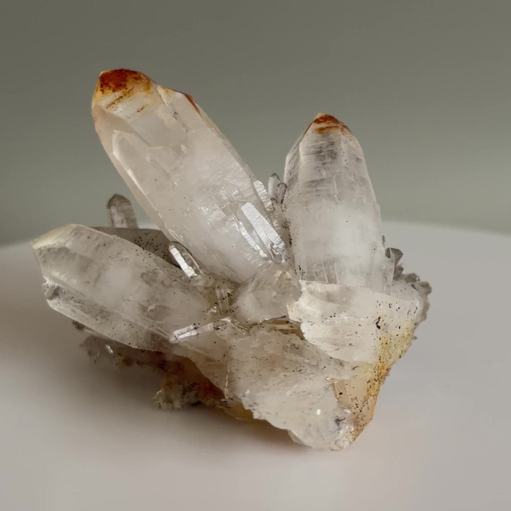 Quartz with Limonite