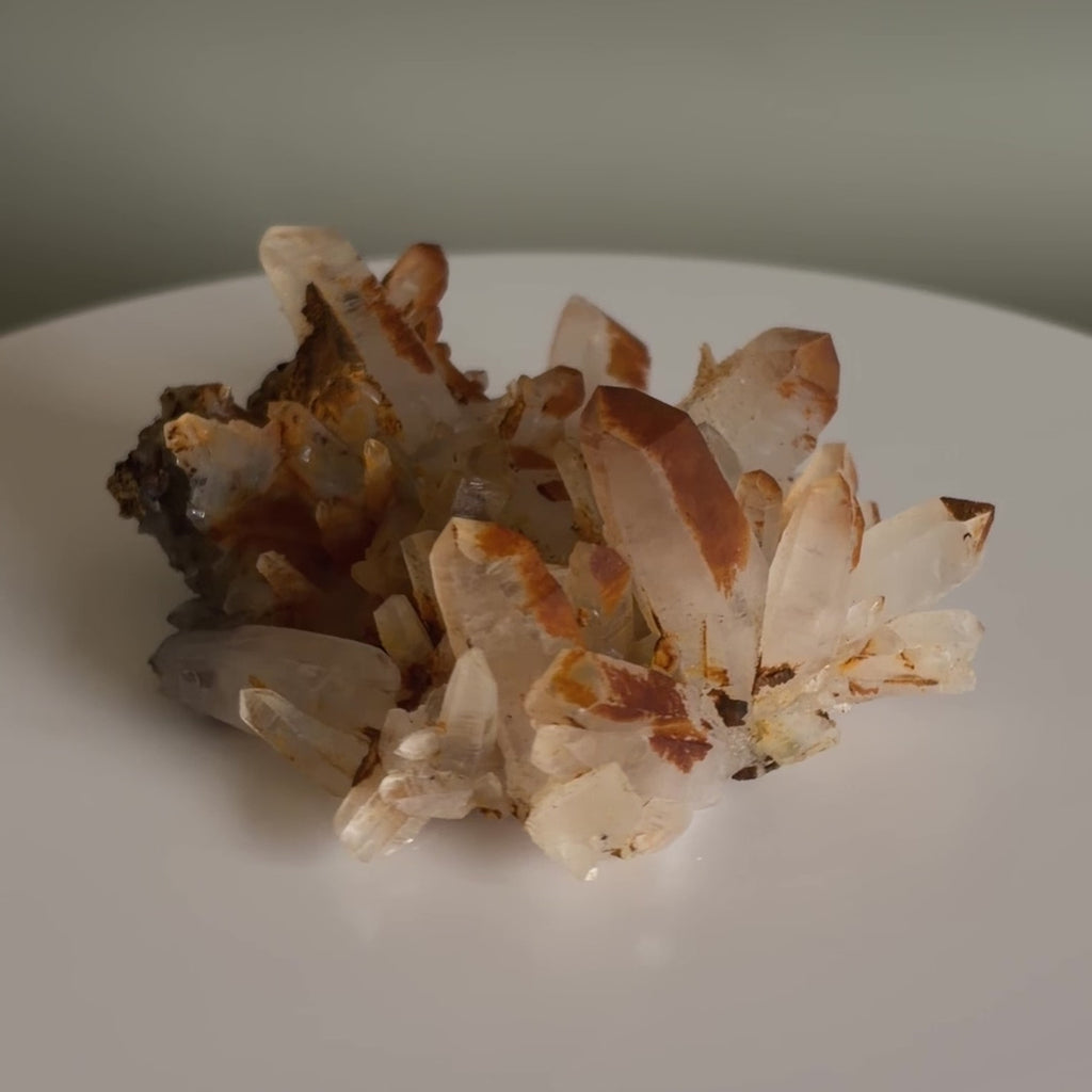 Quartz with Limonite